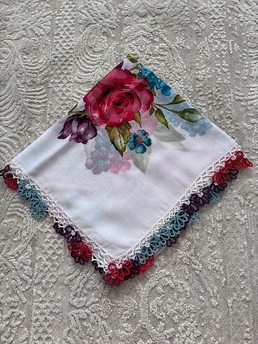 söz nişan bohçası gelin çeyizi el emeği oyalı tülbent cenk - Görsel 5