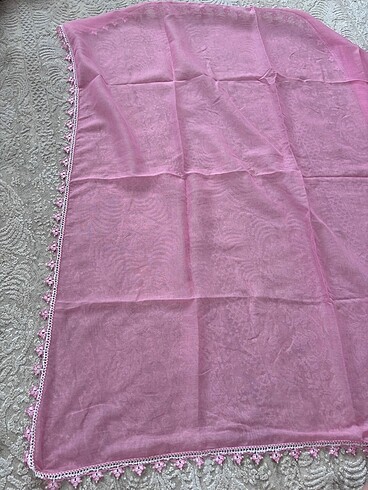 söz nişan bohçası gelin çeyizi el emeği oyalı tülbent - Görsel 2