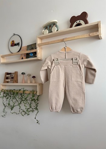 Bej Erkek Bebek İkili Takım - Görsel 3