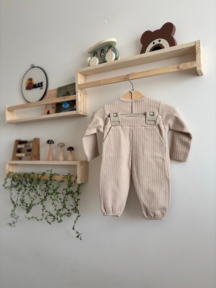 Bej Erkek Bebek İkili Takım - Görsel 3