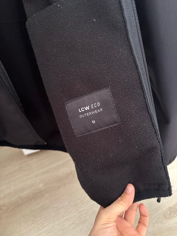 Siyah Fermuarlı Erkek Ceket - Görsel 4