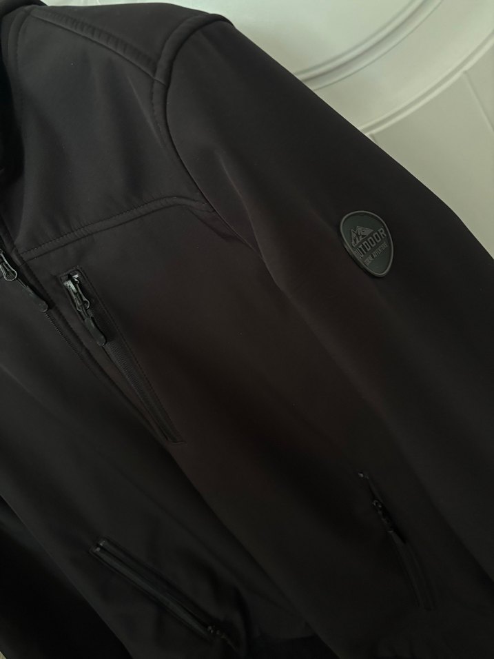 Siyah Fermuarlı Erkek Ceket - Görsel 3