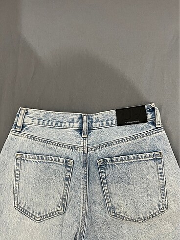 36 Beden stradivarius d96 crop straight jean