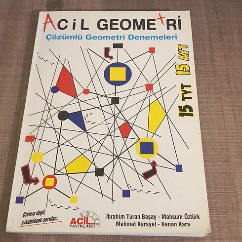 15 TYT 15 AYT GEOMETRİ BRANŞ DENEMELERİ