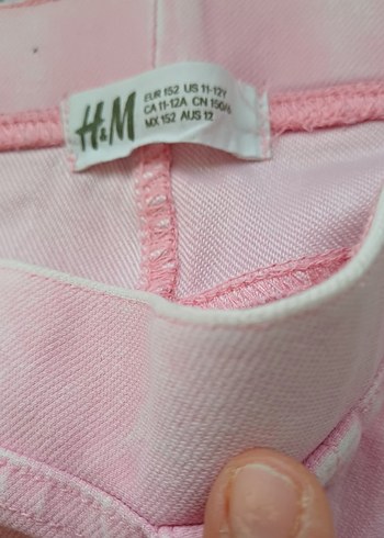 11-12 Yaş Beden Kız Çocuk 2 Pastel Pantolon