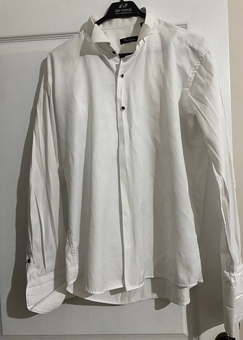 Pierre Cardin Dugmeli Beyaz Erkek Damat Gomlegi