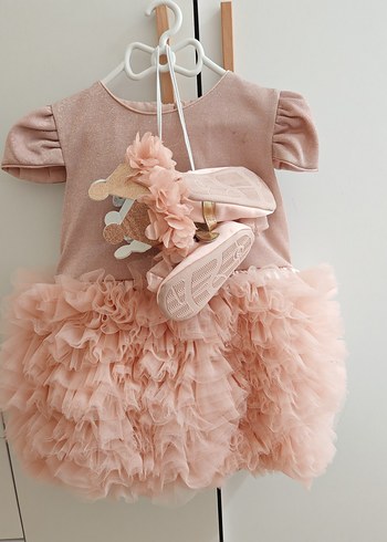 1 yaş doğumgünü elbisesi - Görsel 6