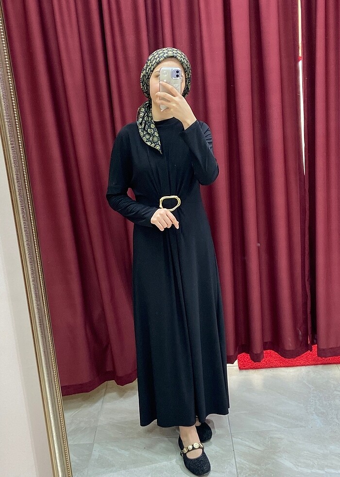 Siyah elbise - Görsel 3