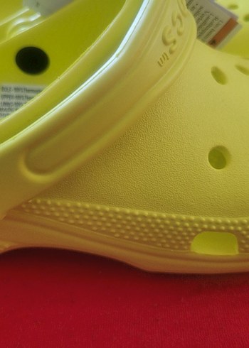 37 Beden Sarı classic Crocs unisex Terlik