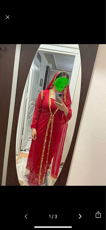 Yöresel kına elbisesi
