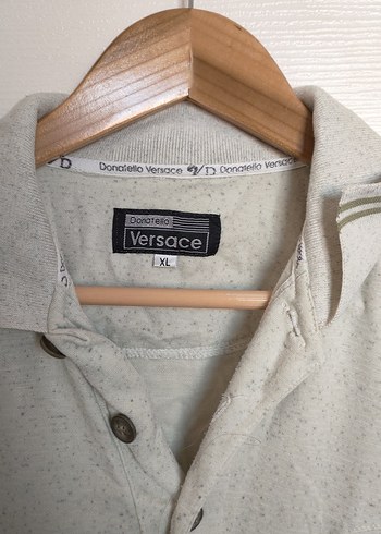 Erkek Gri Düğmeli Kısa Kollu Polo Tişört - Görsel 3