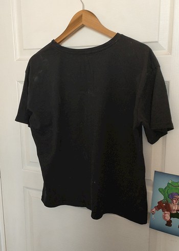 Rock Punk Tarzı Baskılı Kız Tişörtü - Görsel 3