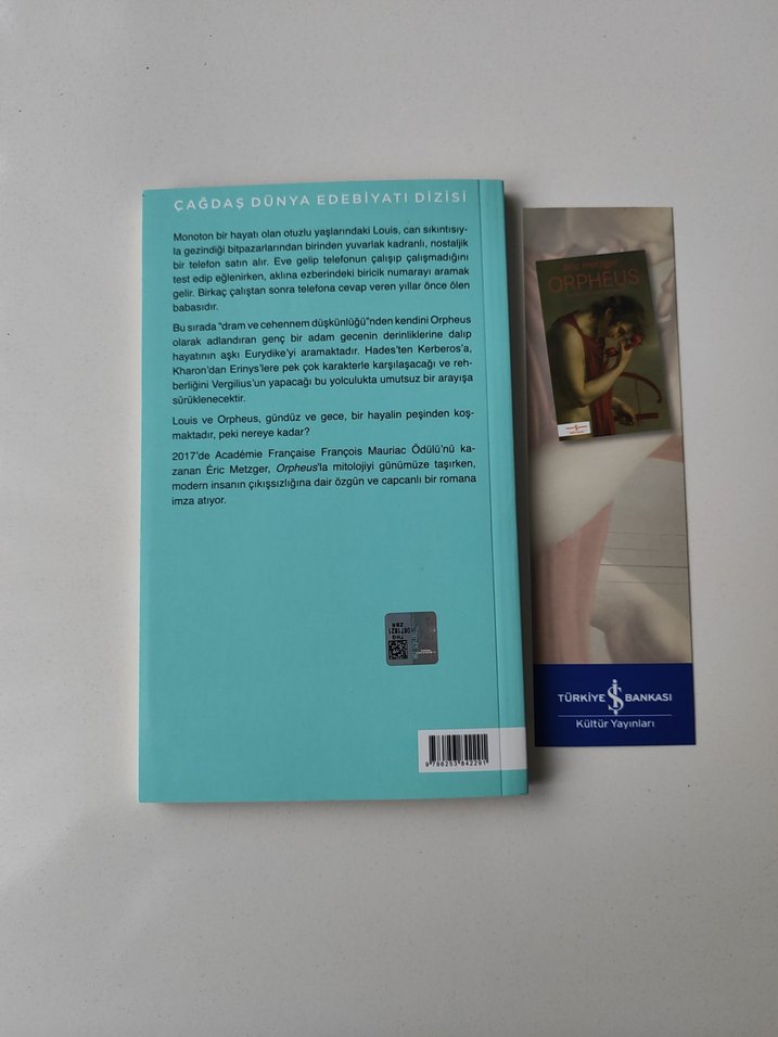 Orpheus - Eric Metzger Roman - Görsel 3