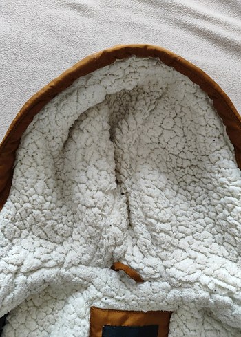 Erkek Çocuk Camel rengi Düğmeli mont - Görsel 4