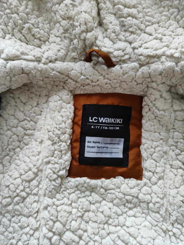 Erkek Çocuk Camel rengi Düğmeli mont - Görsel 2