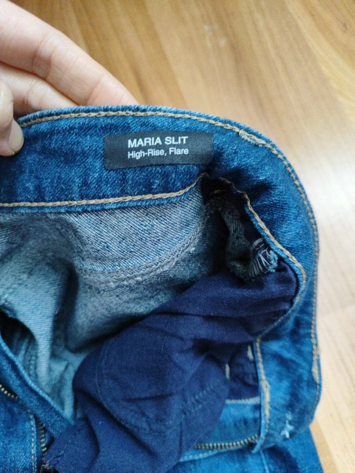 Kadın Lacivert Normal Kesim Denim Pantolon - Görsel 5