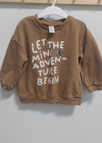 H&M Çocuk Sweatshirt. 3-4 yaş - Görsel 2