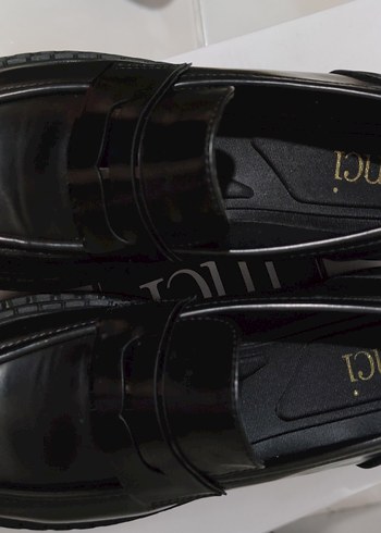 İnci Siyah Loafer Makosen ayakkabı - Görsel 4