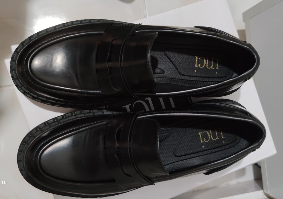 İnci Siyah Loafer Makosen ayakkabı - Görsel 4