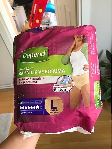 Depend L-XL -9 adet