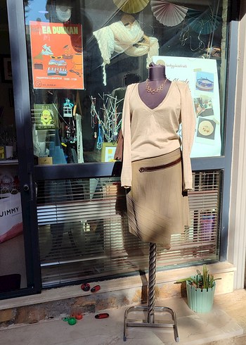 Derishow Anvelop Yün Etek - Görsel 2