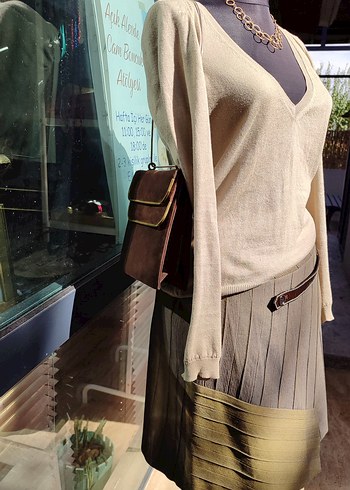 Derishow Anvelop Yün Etek - Görsel 5