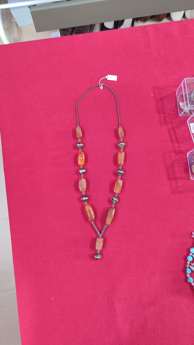 Vintage Akik Bohem Kolye - Görsel 3