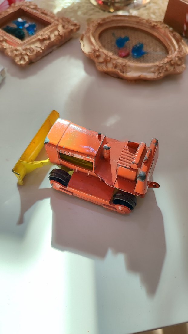 Matchbox King Size Case Tractor - Görsel 3