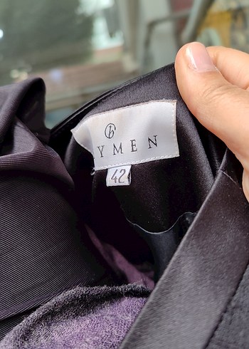 VİNTAGE SİYAH YÜN CEKET - Görsel 9