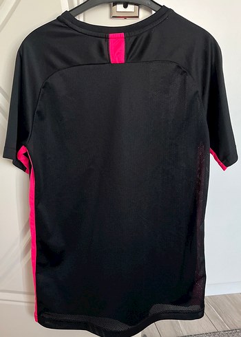 Nike Kız Çocuk Siyah Pembe Kısa Kollu Tişört Spor - Görsel 3