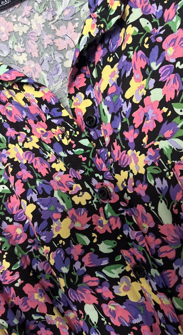 Çiçek Desenli Bohem Mini Tulum - Görsel 3