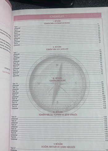 Beden 2025 KPSS Coğrafya Pusulası Soru Bankası
