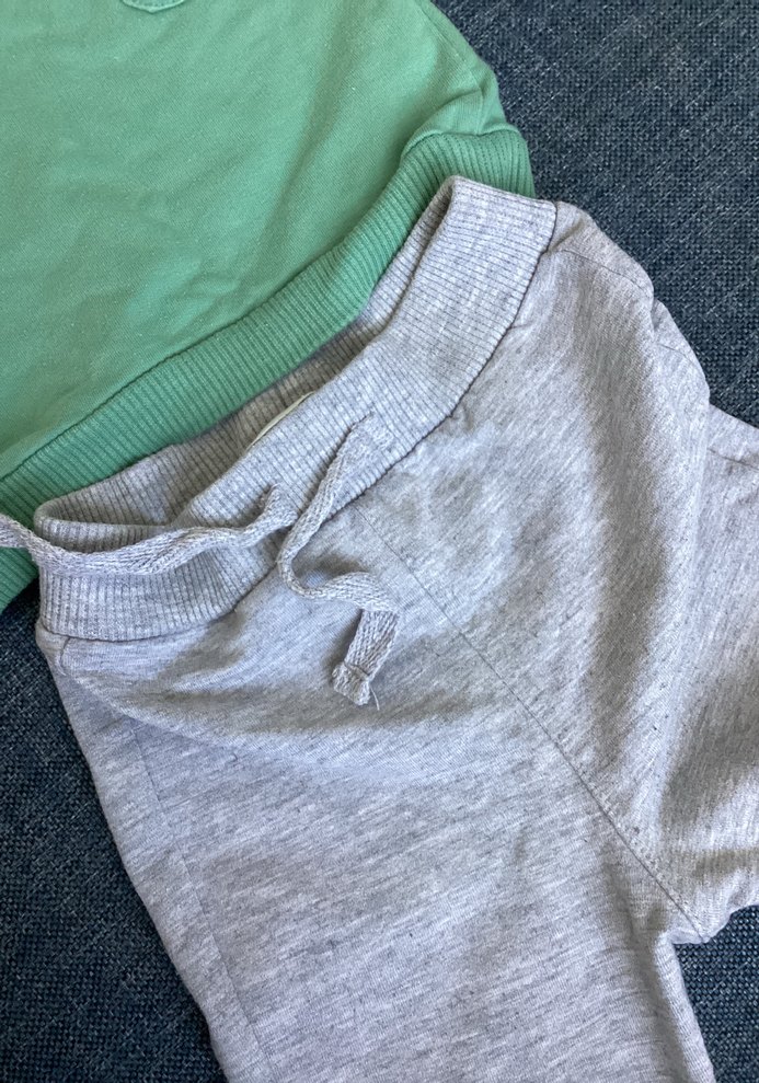 Gri Bebek Erkek Uzun Kollu Takım - Görsel 3