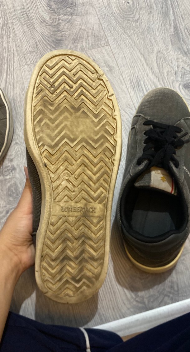 Gri Bağcıklı lumberjack Spor Ayakkabı - Görsel 5