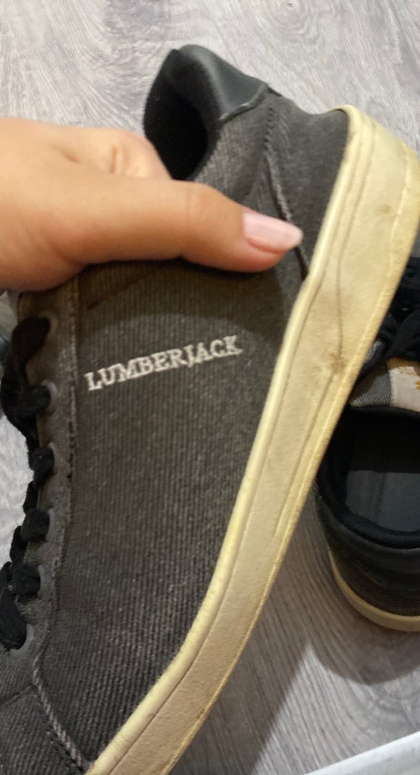 Gri Bağcıklı lumberjack Spor Ayakkabı - Görsel 3