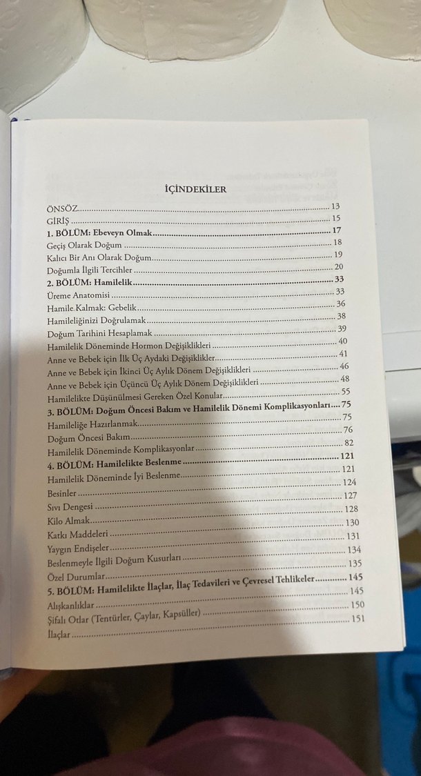 Hamilelik Doğum ve Bebek Kitabı - Görsel 4