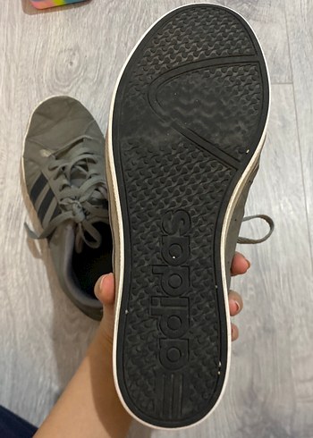 Gri Adidas Erkek Spor Ayakkabı - Görsel 3