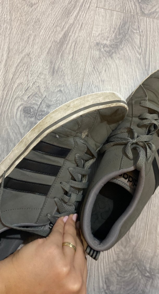 Gri Adidas Erkek Spor Ayakkabı - Görsel 4