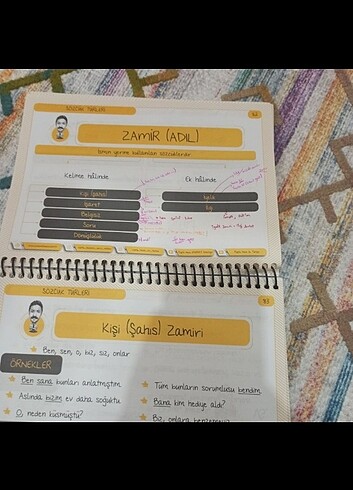 Beden Renk Rüştü Hoca Taktiklerle Türkçe Ders Notları