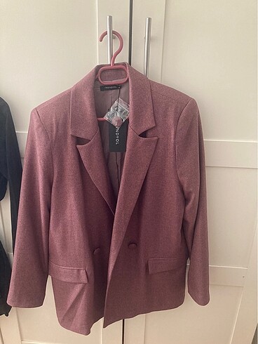 Gül kurusu blazer