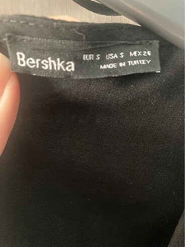 s Beden siyah Renk Bershka Tulum