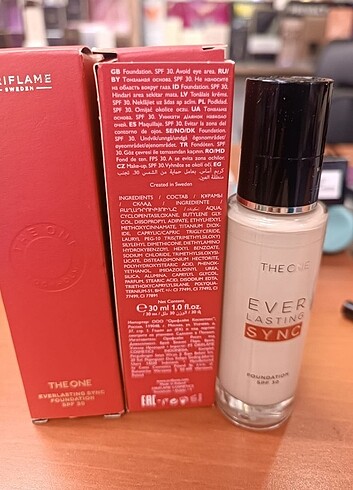 Oriflame porselen Cool fondöten 