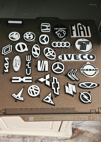 Siyah Minimalist Erkek Anahtarlık Seti - Görsel 3