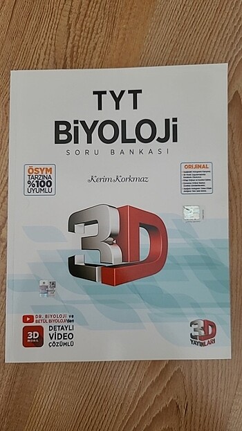 3D TYT BİYOLOJİ