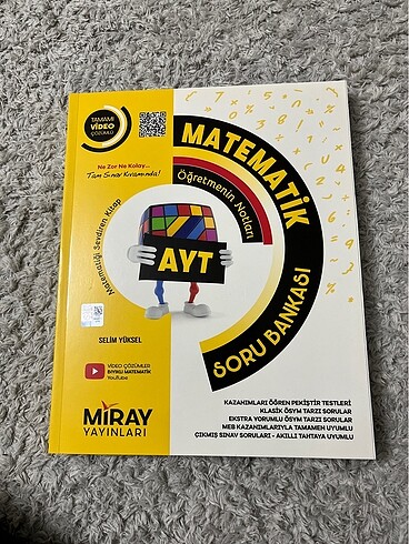Ayt matematik test kitabı