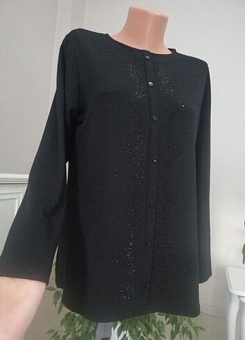 xl Beden siyah Renk Lcw Pullu Bluz