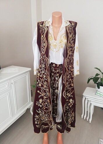 Diğer Arnavut Şalvarı Kadife Kaftan