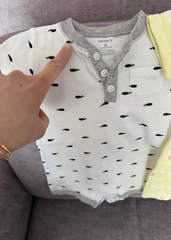 3-6 ay erkek bebek tulum - Görsel 3