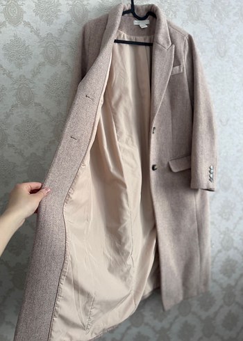 H&M  34 beden yün kaban - Görsel 5