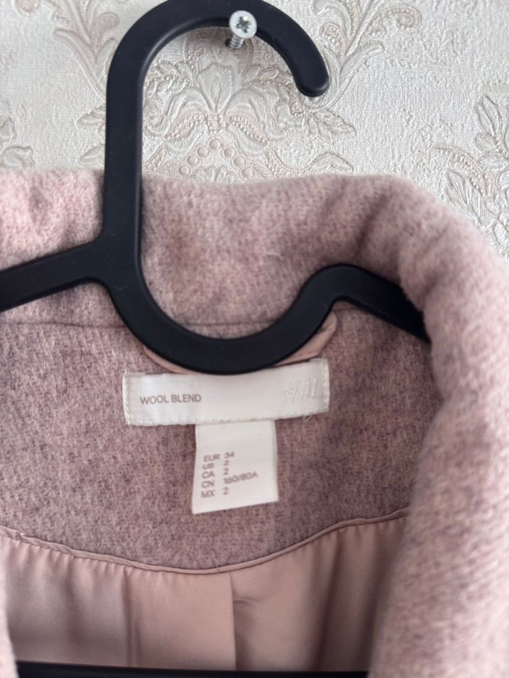 H&M  34 beden yün kaban - Görsel 4